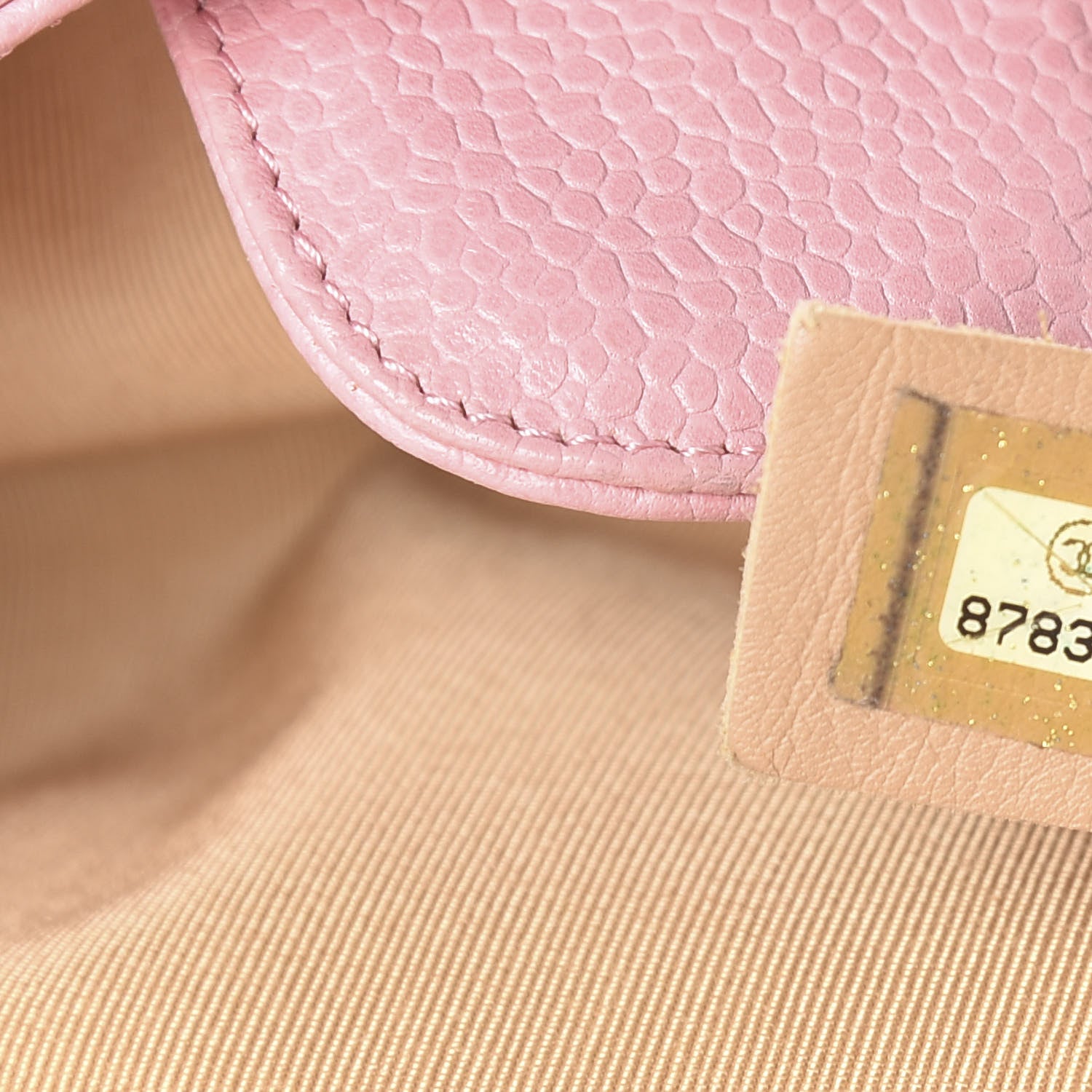 Chanel Caviar Quilted Petit Shopping Tote PST Pink 9 of 16