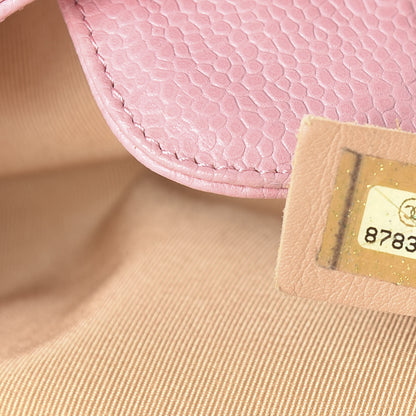 Chanel Caviar Quilted Petit Shopping Tote PST Pink 9 of 16