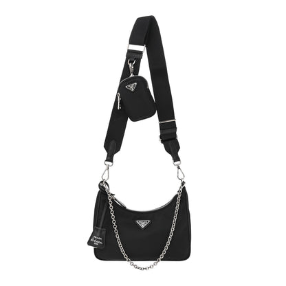 Prada Nylon Re-Edition 2005 Shoulder Bag Black 1 of 10