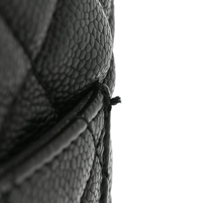 Chanel Caviar Quilted Small Shopping Tote Black 11 of 11