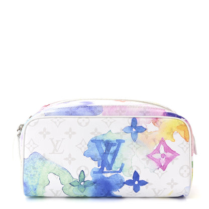 Louis Vuitton Monogram Watercolor Dopp Kit Toilet Pouch Multicolor 1 of 6