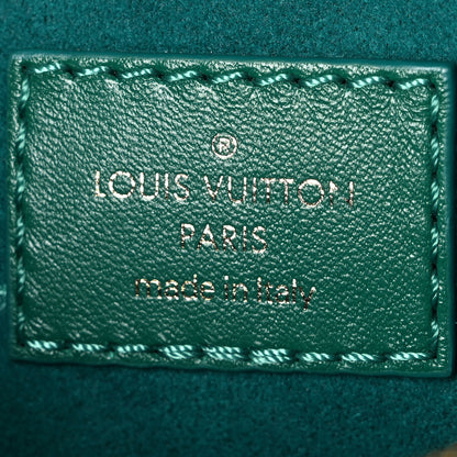 Louis Vuitton Calfskin New Wave Chain Bag MM NM Emerald 6 of 9