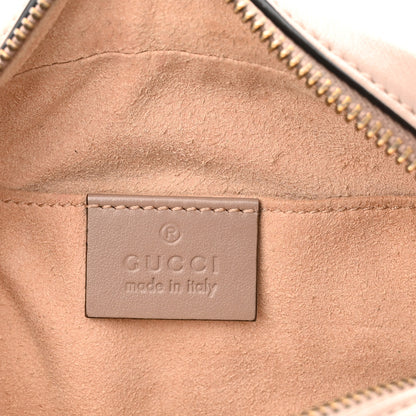Gucci Calfskin Matelasse Mini GG Marmont Chain Shoulder Bag Porcelain Rose 6 of 10