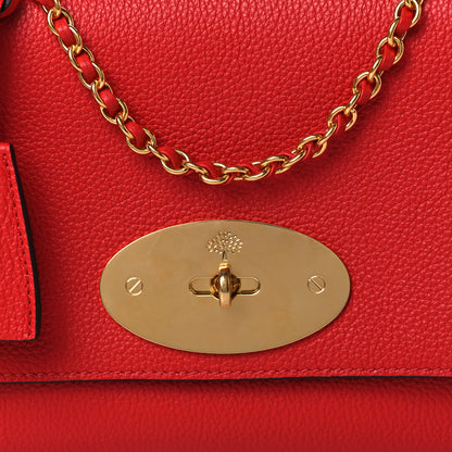Mulberry Glossy Goatskin Small Lily Flap Red 8 of 10
