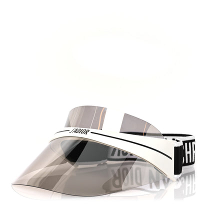 Christian Dior Mirrored DiorClub1 Sun Visor Silver 1 of 11