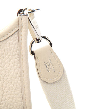 Hermes Taurillon Clemence Amazone Evelyne TPM Nata Craie 9 of 11