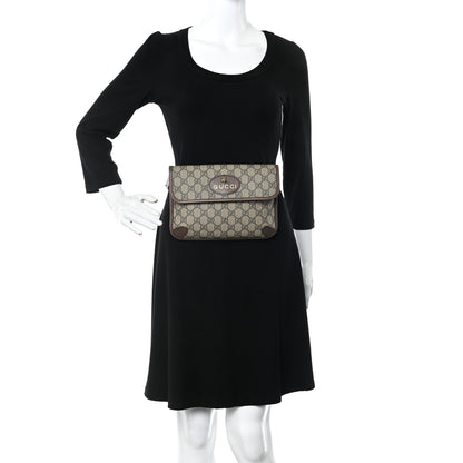 Gucci GG Supreme Monogram Neo Vintage Web Belt Bag Brown 2 of 11
