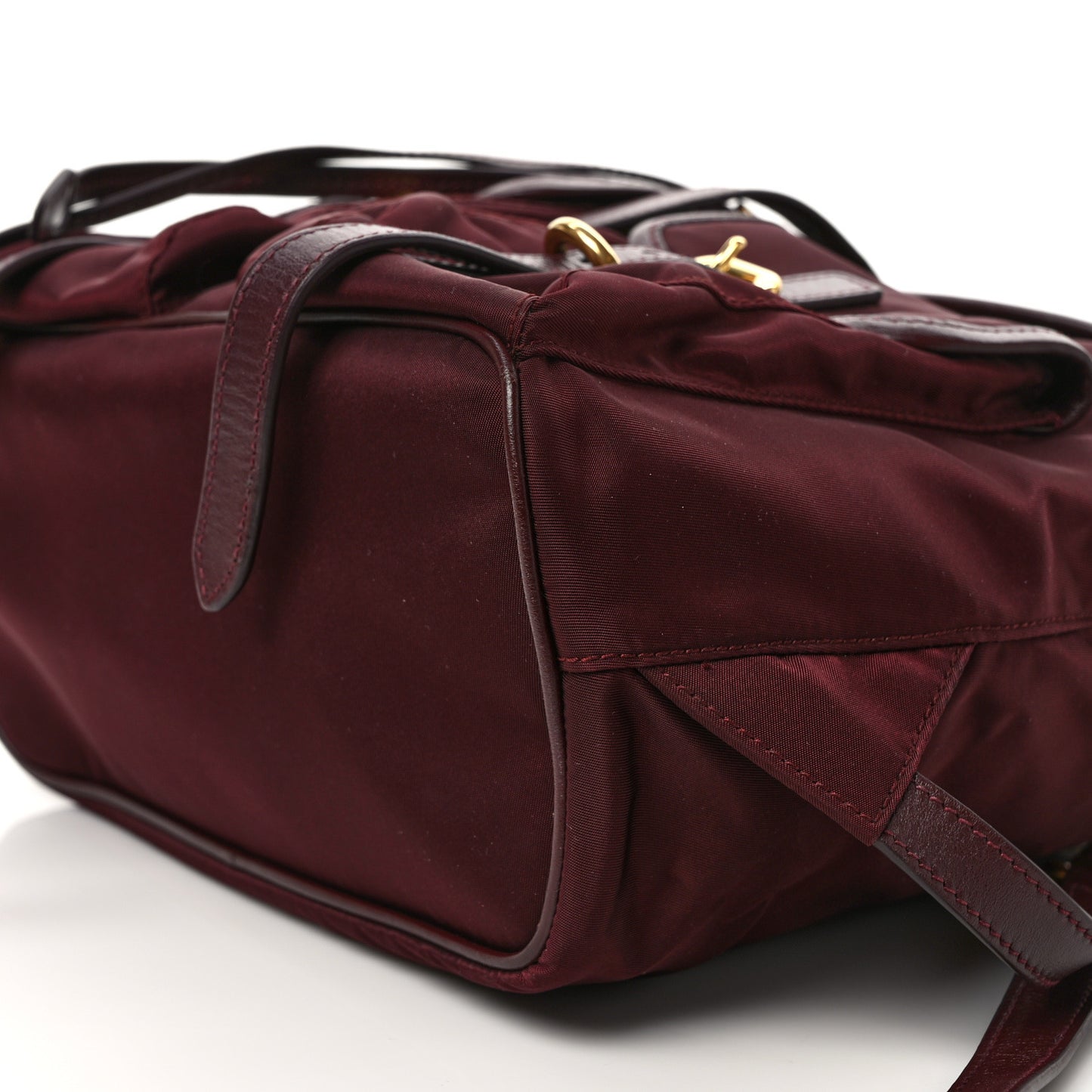 Tessuto Nylon Small Backpack Bordeaux