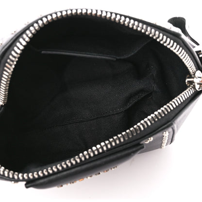 Givenchy Calfskin Small Studded Antigona Beauty Wristlet Black 5 of 11