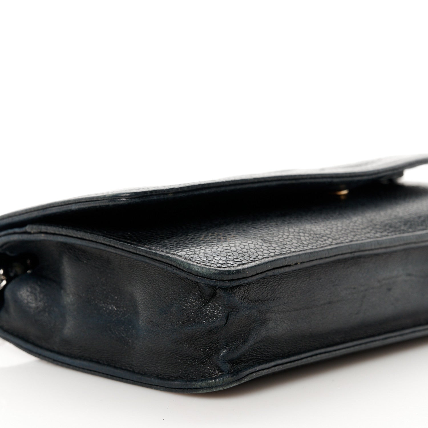 Chanel Caviar Timeless CC Wallet On Chain WOC Black 10 of 11