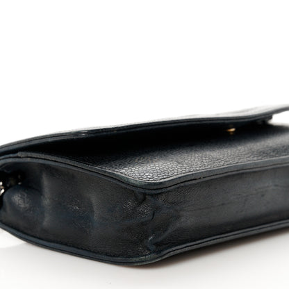 Chanel Caviar Timeless CC Wallet On Chain WOC Black 10 of 11