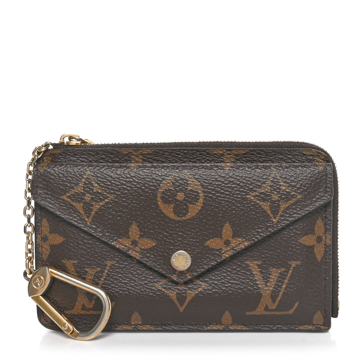 Monogram Recto Verso Card Holder Black