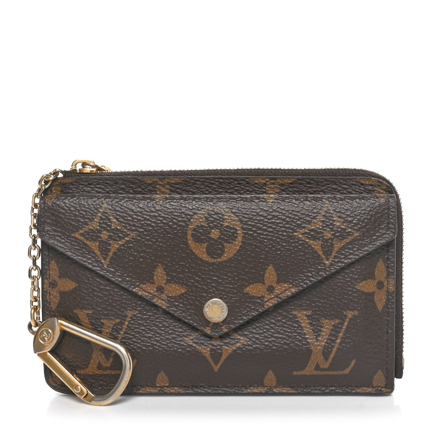 Louis Vuitton Monogram Recto Verso Card Holder Black 1 of 8