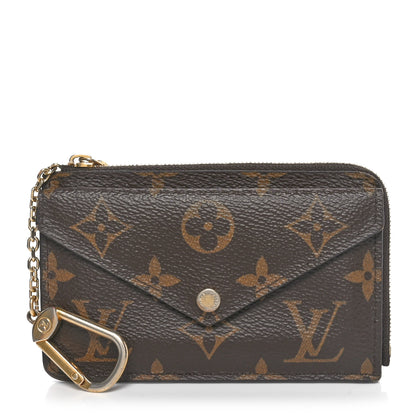 Louis Vuitton Monogram Recto Verso Card Holder Black 1 of 8