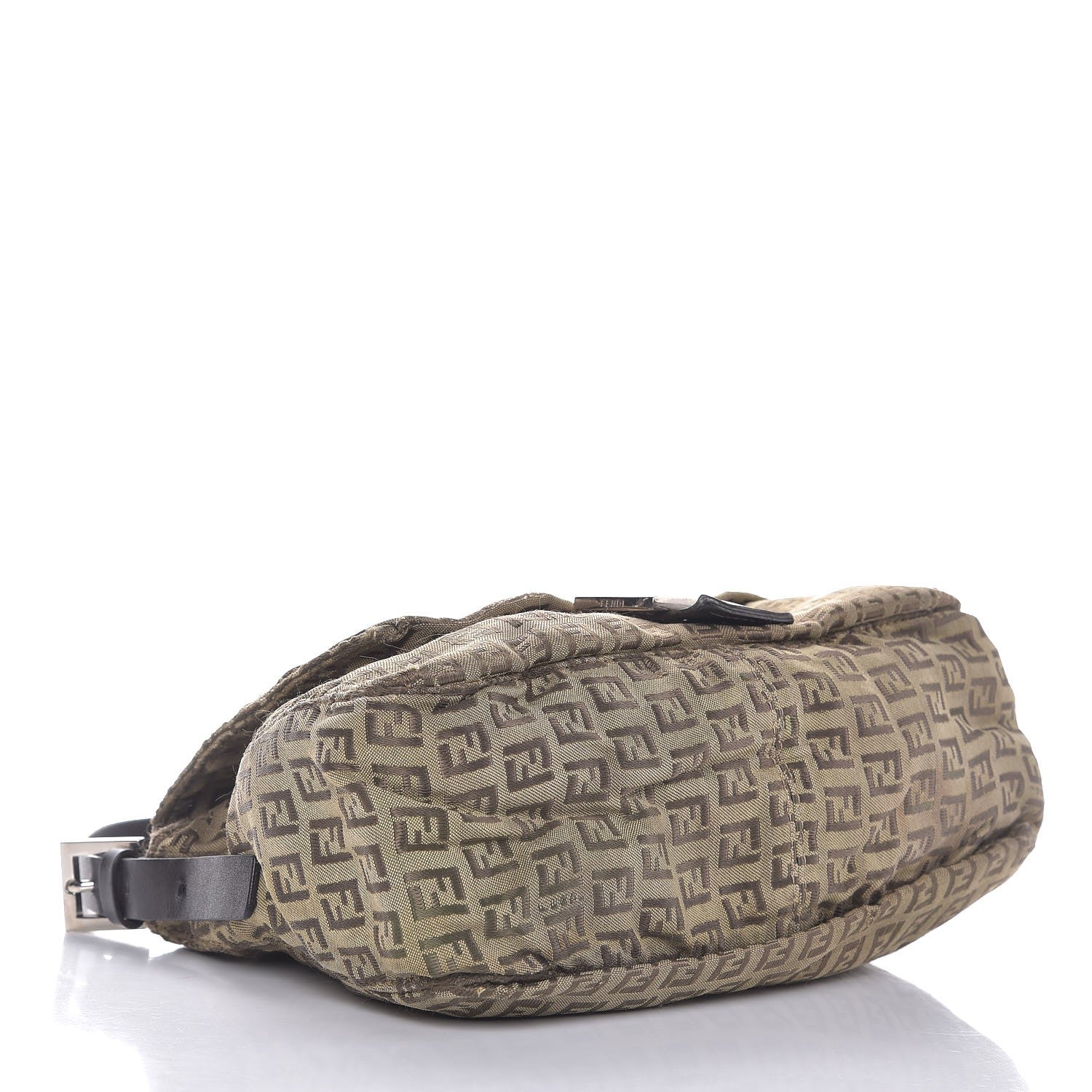 Fendi Zucchino Mama Baguette Dark Brown 4 of 11