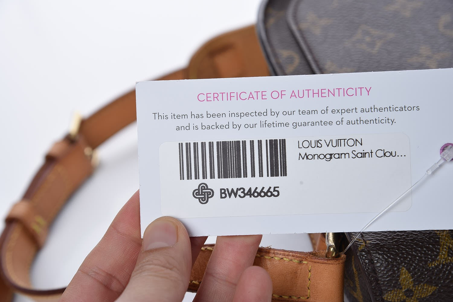 Louis Vuitton Monogram Saint Cloud GM 8 of 8