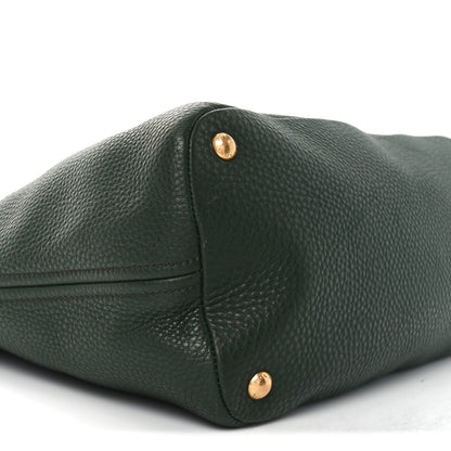 Prada Vitello Daino Shoulder Bag Foresta 8 of 9