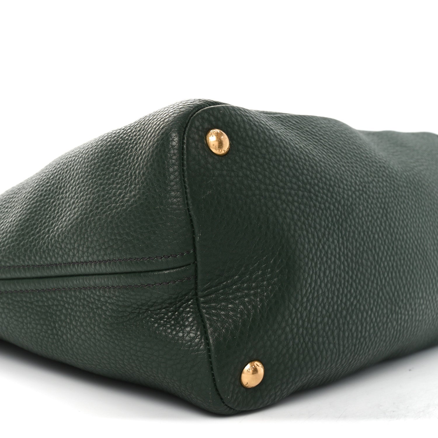 Prada Vitello Daino Shoulder Bag Foresta 8 of 9