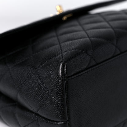 Chanel Caviar Quilted Jumbo Kelly Flap Black 9 of 18