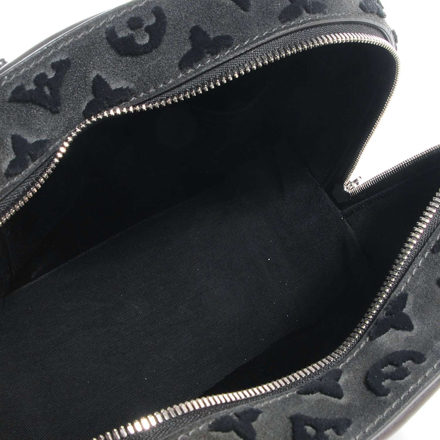 Louis Vuitton Monogram Suede Tuffetage Deauville Cube Gris 7 of 7