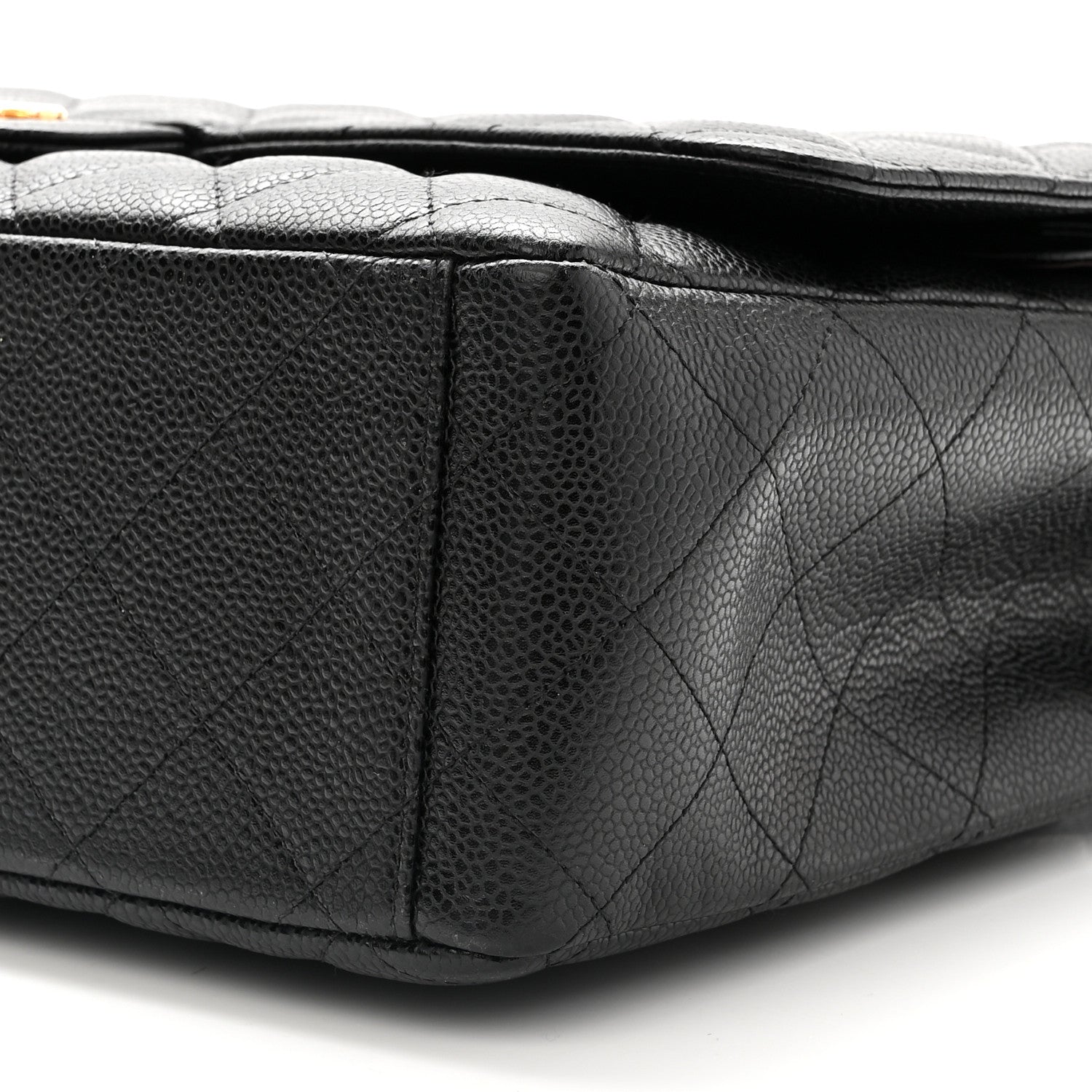 Chanel Caviar Quilted Maxi Double Flap Black 9 of 10