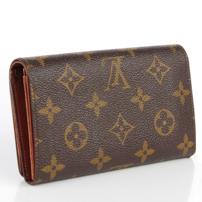 Louis Vuitton Monogram Porte-Monnaie Billets Tresor Wallet 3 of 12