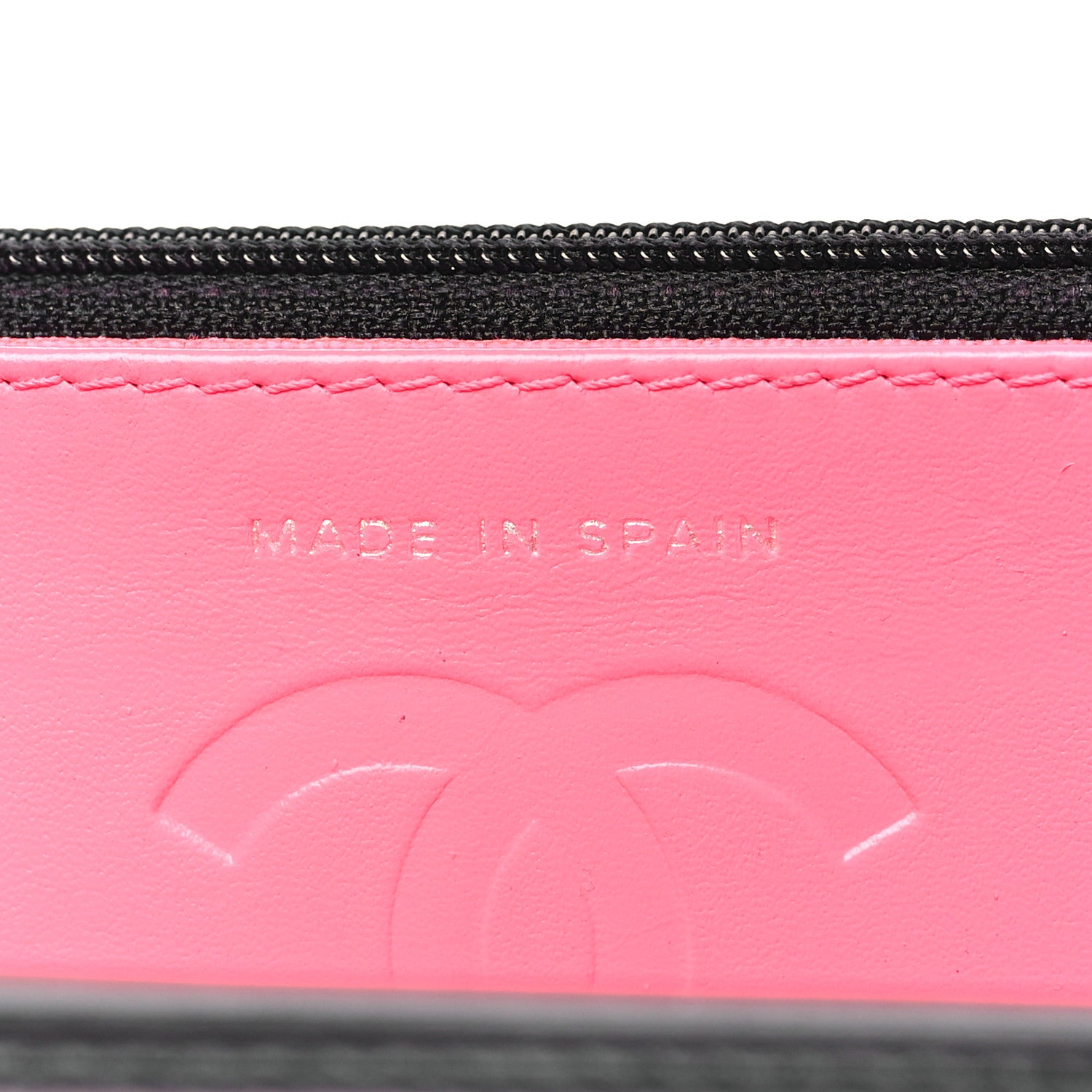 Chanel Calfskin Quilted Cambon Wallet on Chain WOC Black 7 of 11