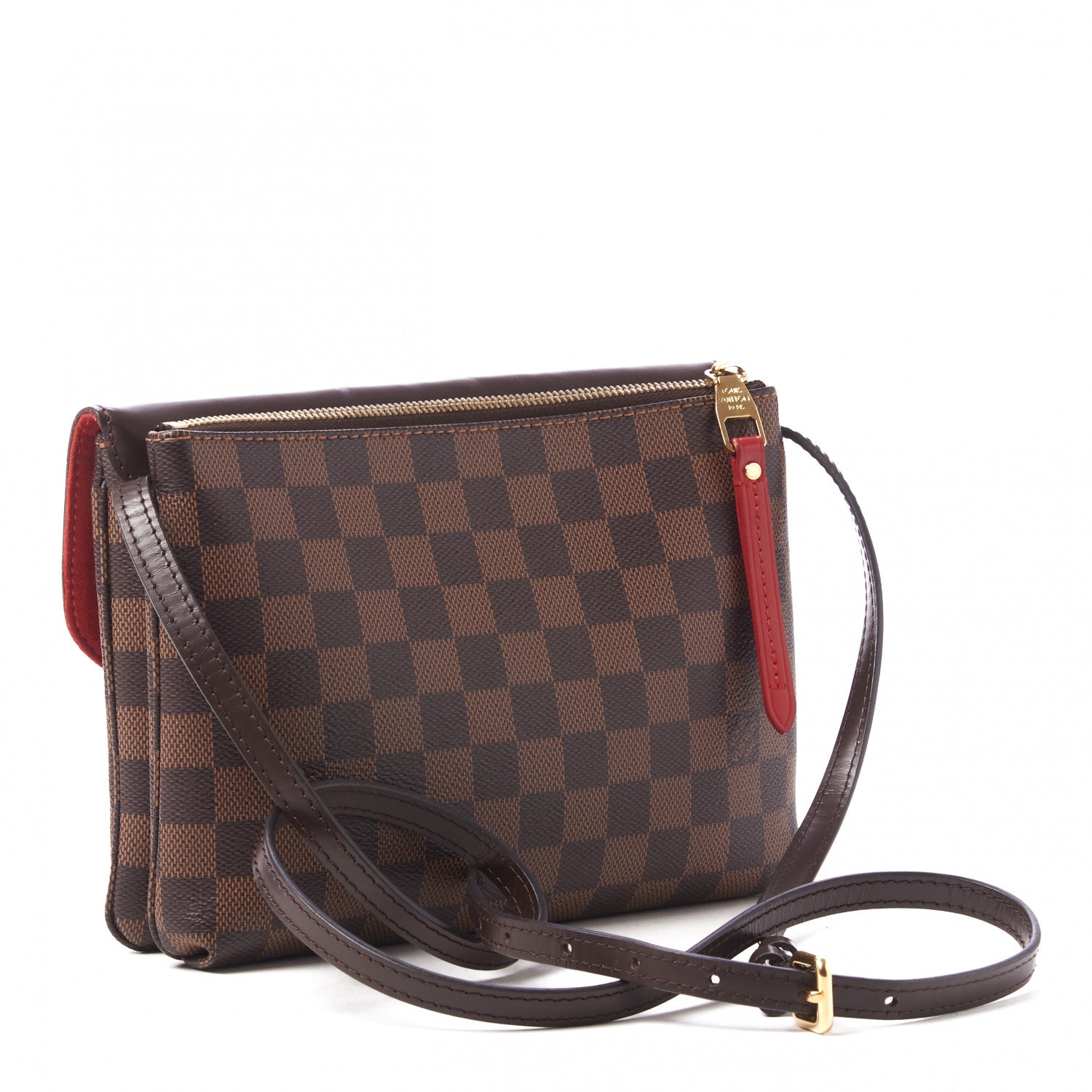 Louis Vuitton Damier Ebene Twice Cherry 2 of 7
