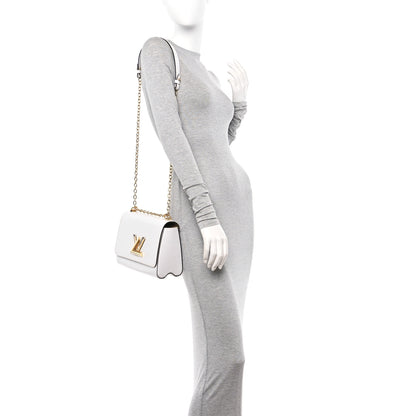 Louis Vuitton Epi Twist Shoulder Bag MM White 2 of 11