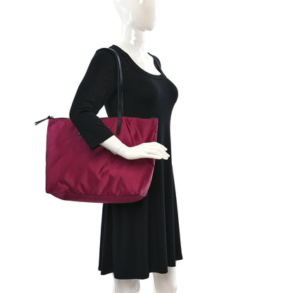 Versace Nylon Medusa Tote Dahlia Black 2 of 12