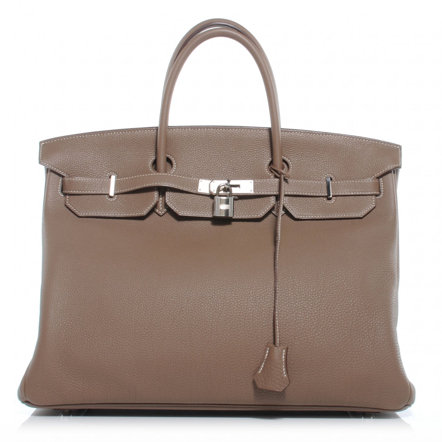 Hermes Togo Birkin 40 Etoupe 1 of 11