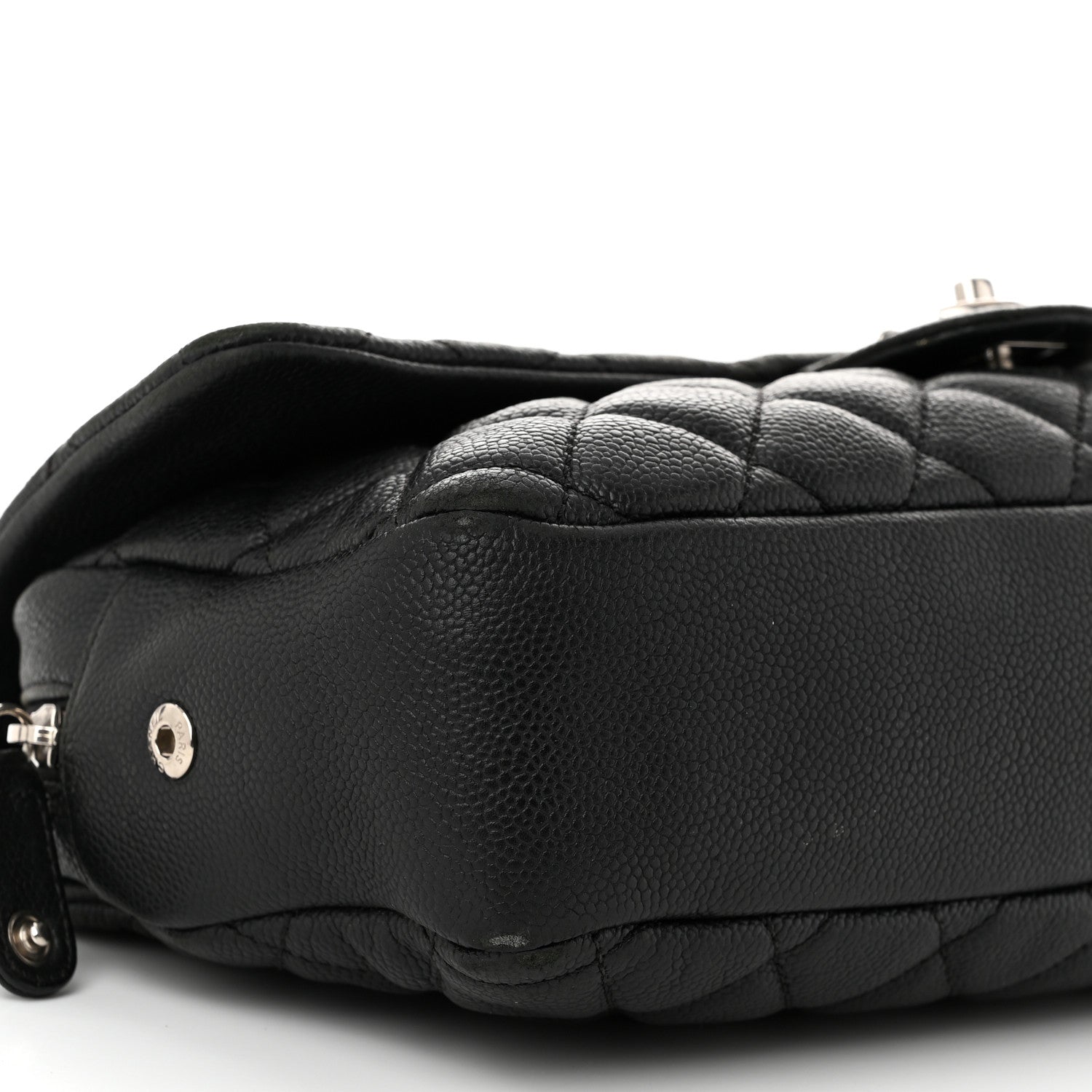 Chanel Caviar Quilted Jumbo Easy Flap Black 9 of 13