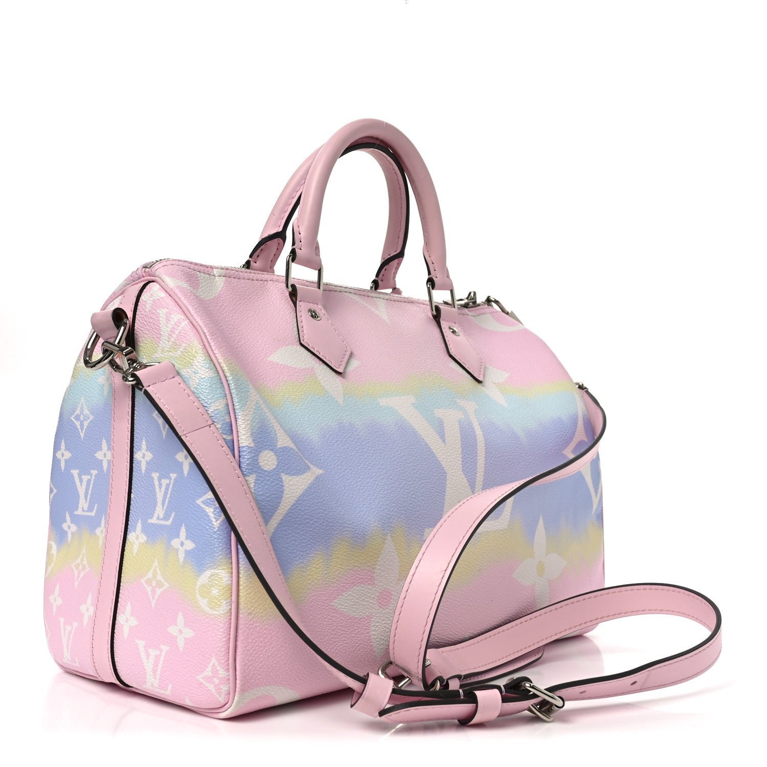 Louis Vuitton Monogram Escale Speedy Bandouliere 30 Pastel 3 of 10