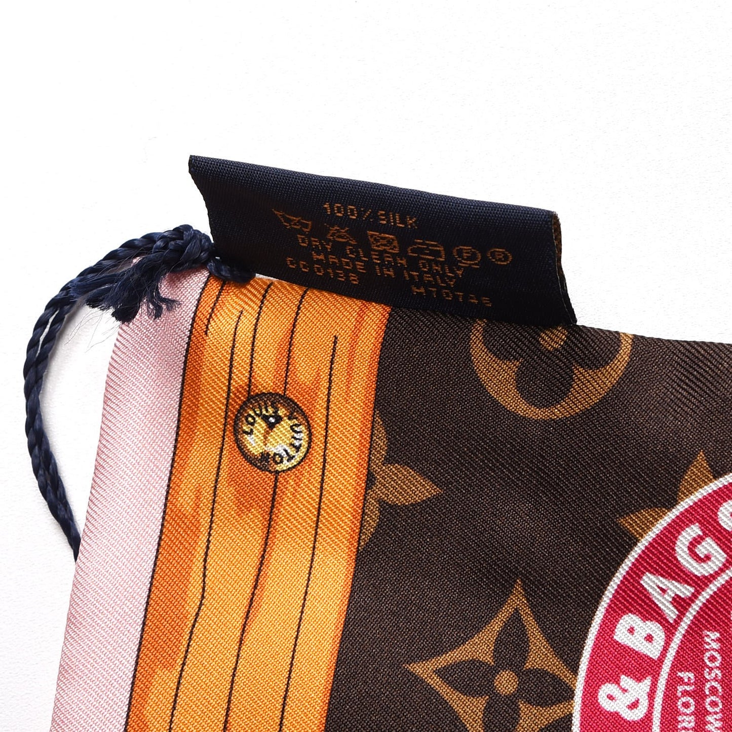 Silk Monogram Summer Trunks Bandeau Brown