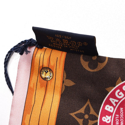 Louis Vuitton Silk Monogram Summer Trunks Bandeau Brown 7 of 7
