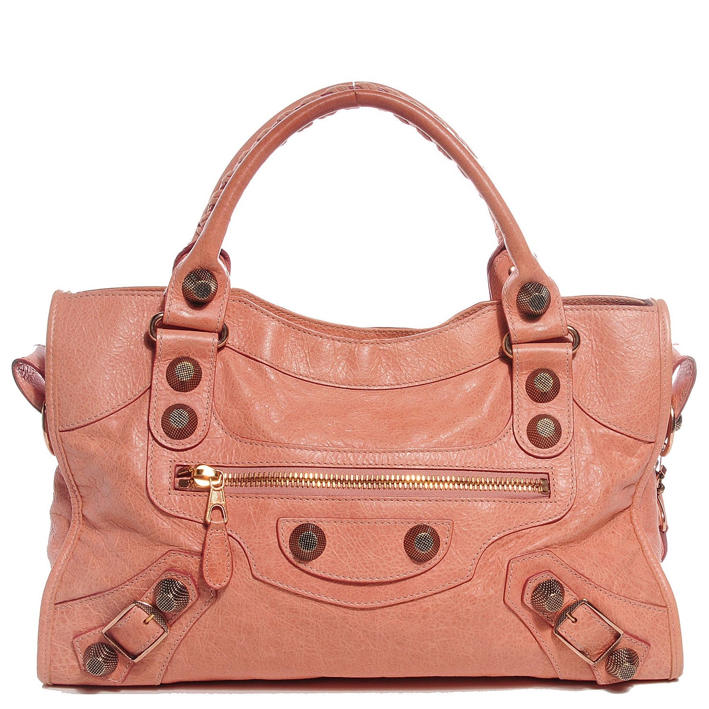 Agneau Giant 21 Rose Gold Hardware City Vieux Rose