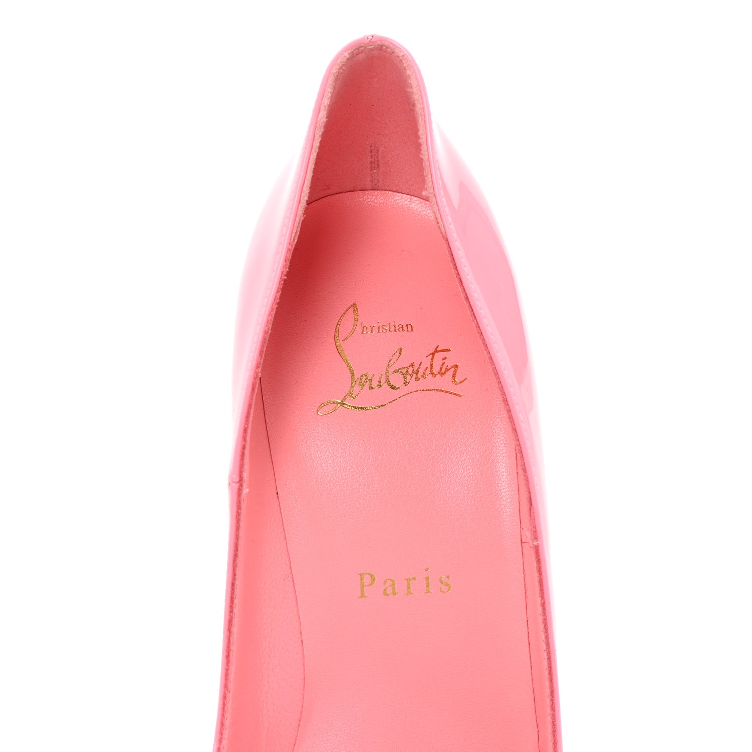 Christian Louboutin Patent So Kate 120 Pumps 37 Bubble Gum 8 of 9