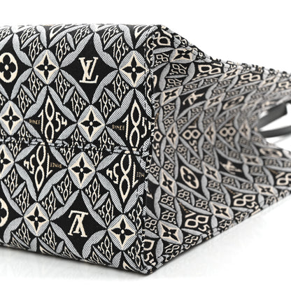 Louis Vuitton Jacquard Since 1854 Onthego GM Grey 9 of 9