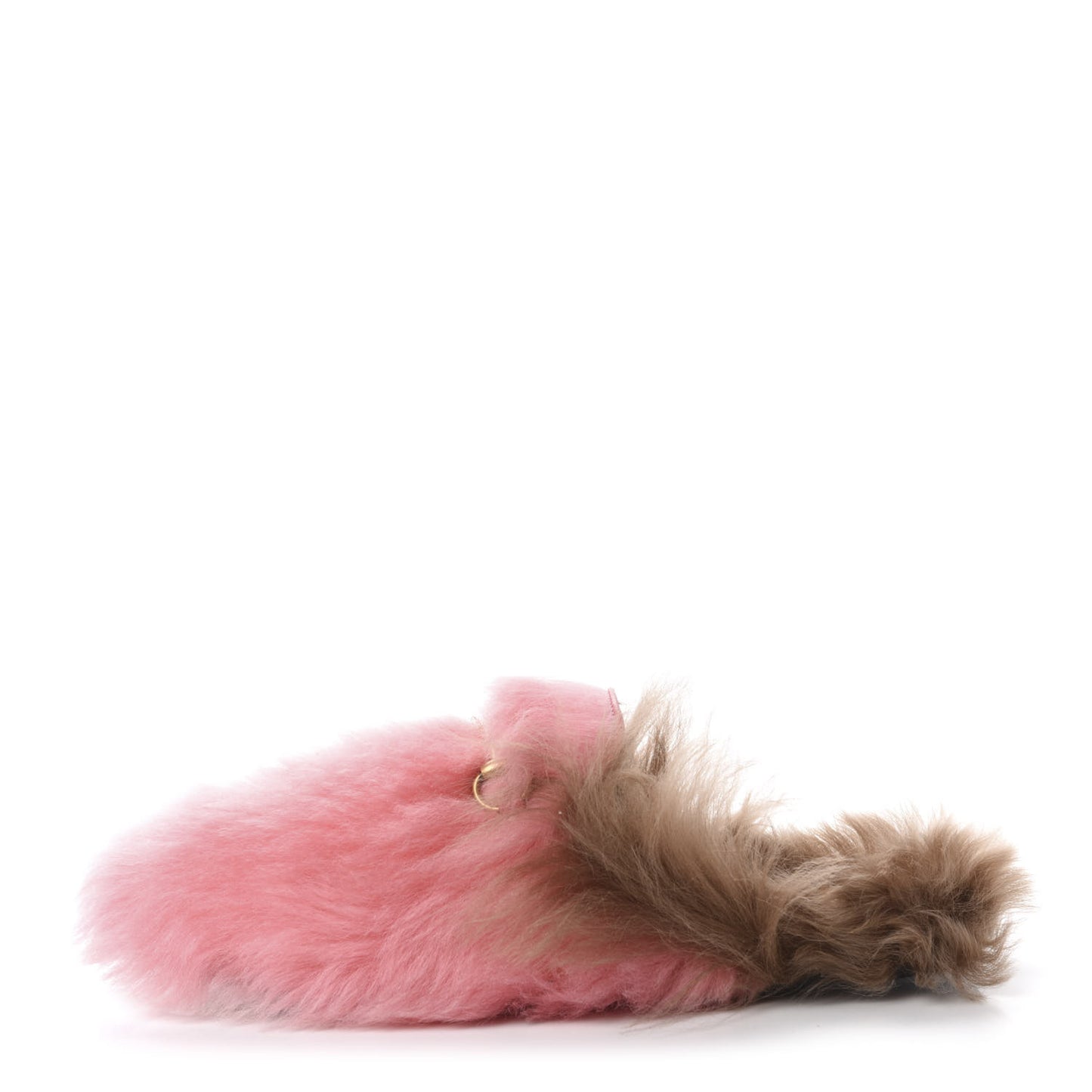 Merino Wool Womens Princetown Slippers 39.5 Pink