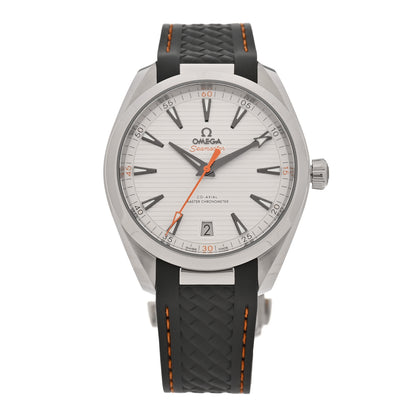 Omega Stainless Steel Rubber 41mm Seamaster Aqua Terra 150M Co-Axial Automatic Watch Silver 220.12.41.21.01.002 1 of 5