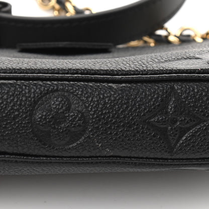 Louis Vuitton Empreinte Monogram Giant Multi Pochette Accessories Mini Pochette Black 9 of 9