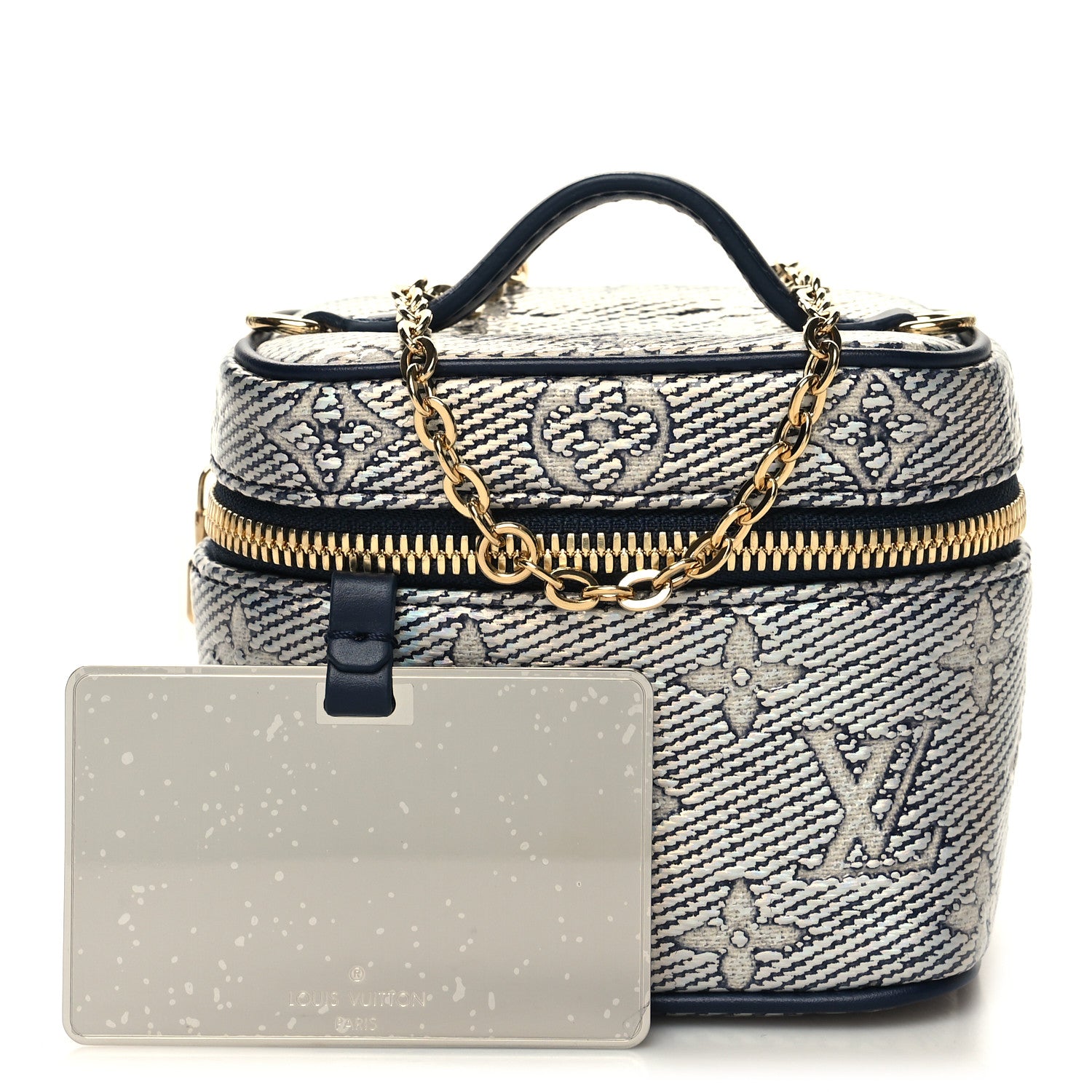 Louis Vuitton Monoglam Micro Vanity Blue 1 of 10