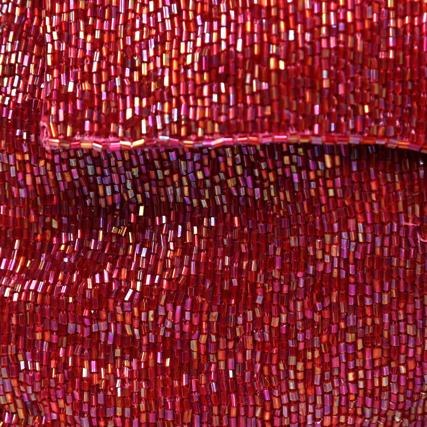 Fendi Beaded Baguette Red Pink 13 of 21