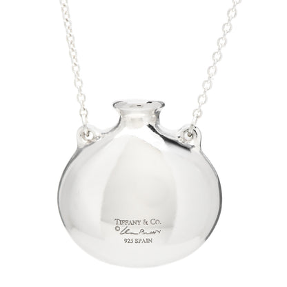 Tiffany Sterling Silver Elsa Peretti Bottle Pendant Necklace 4 of 4