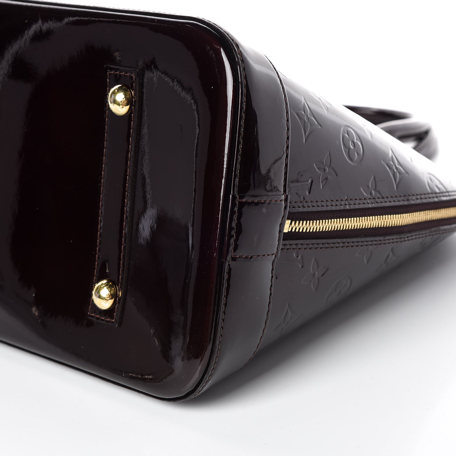 Louis Vuitton Vernis Alma MM Amarante 6 of 9