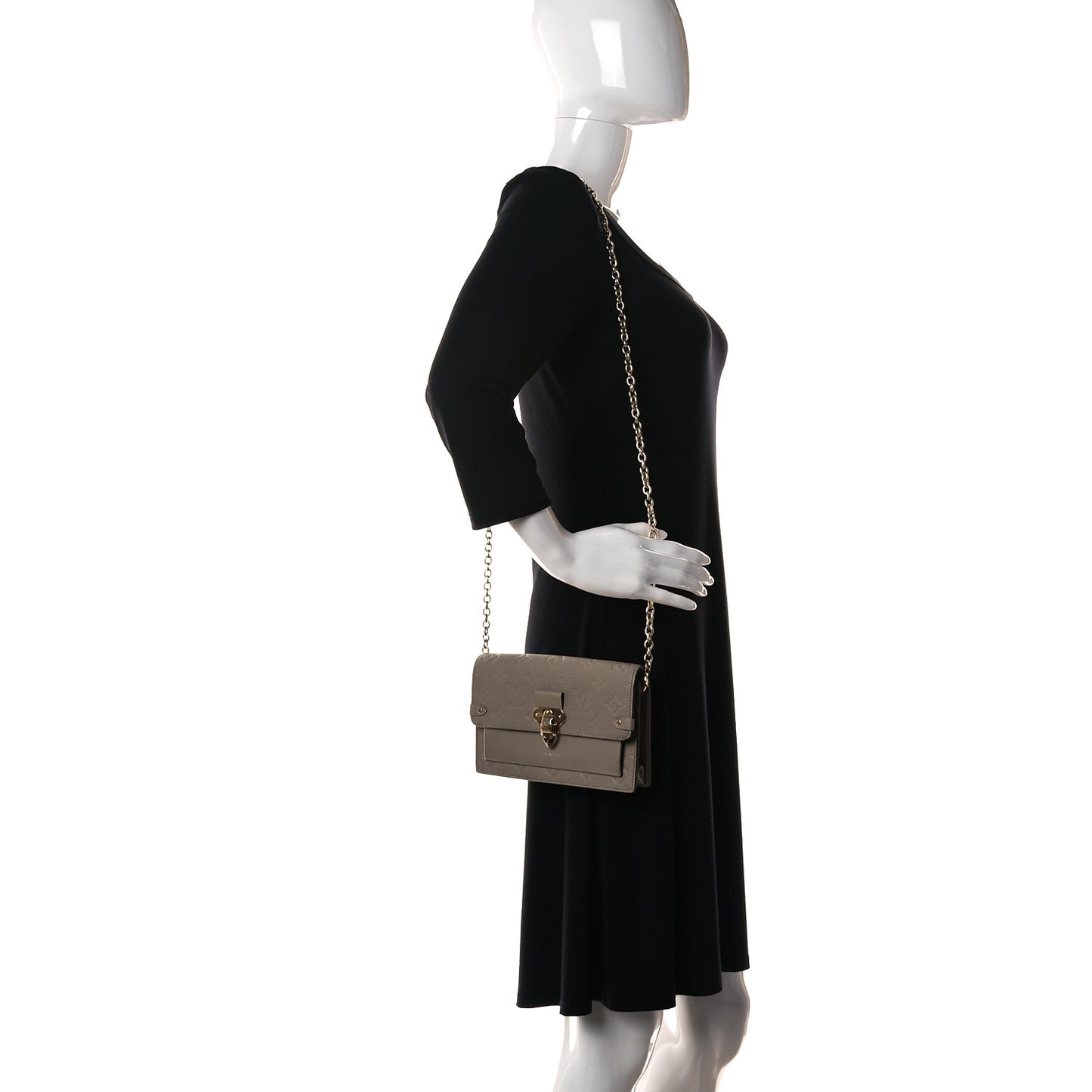 Empreinte Vavin Chain Wallet Tourterelle