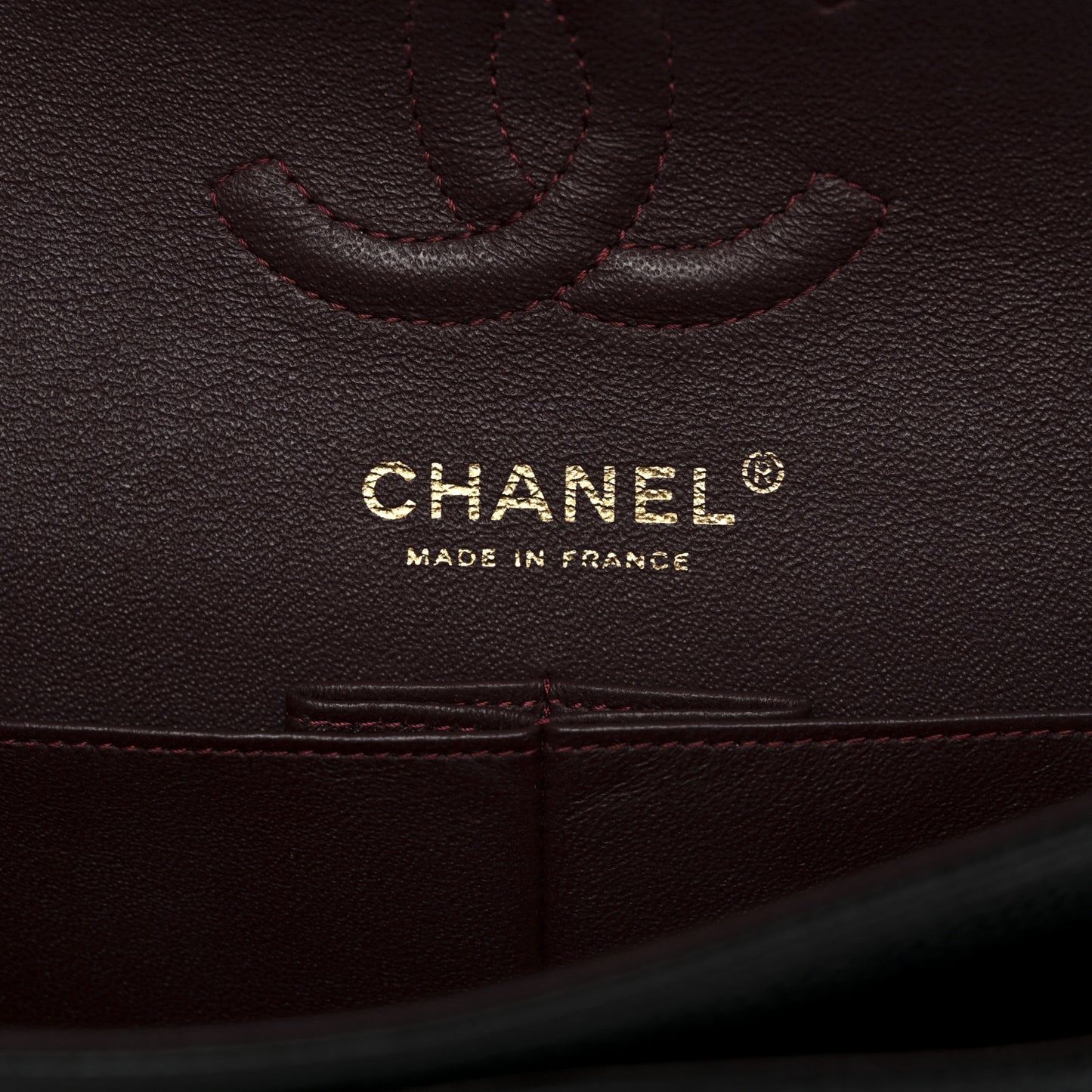 Caviar Quilted Small Double Flap Black