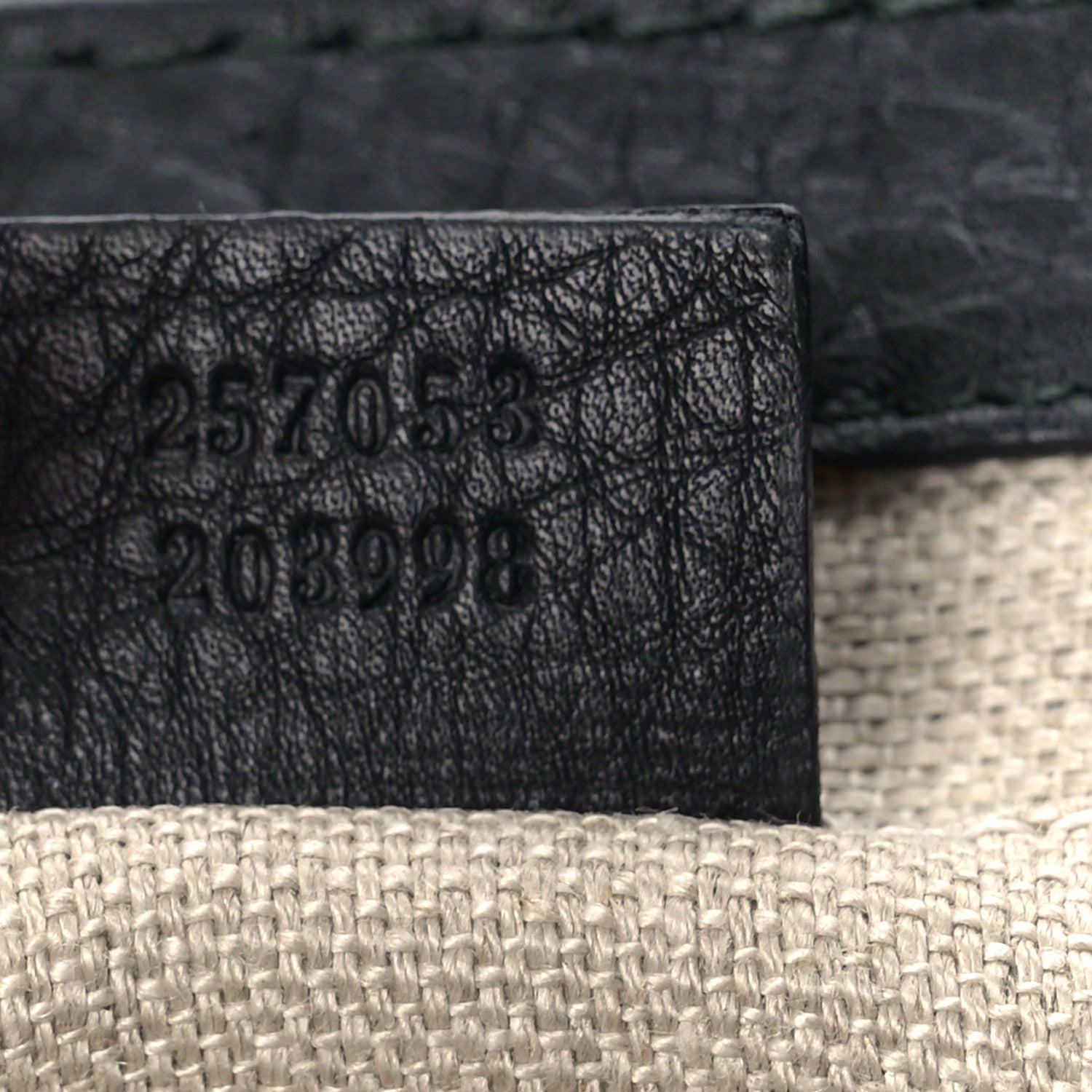 Gucci Calfskin Greenwich Clutch Black 7 of 10