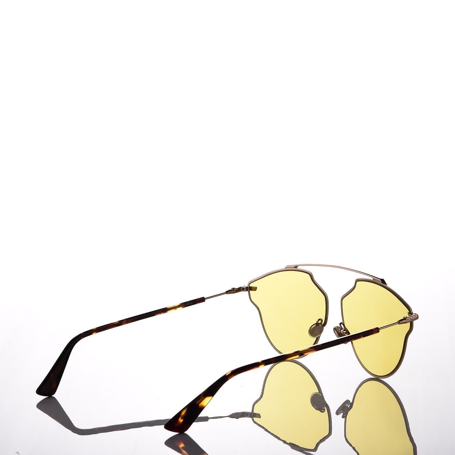 Christian Dior So Real Pop Sunglasses Yellow 5 of 8