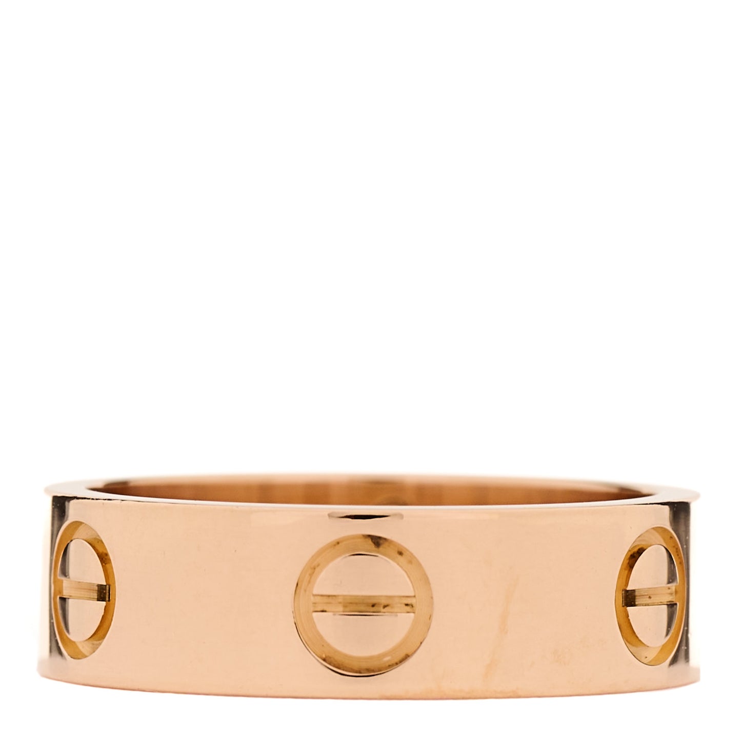 18K Pink Gold 5.5mm LOVE Ring 52 6